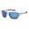 Arctic Blue Wrap Around Men's Sunglasses in Bulk AB-83
